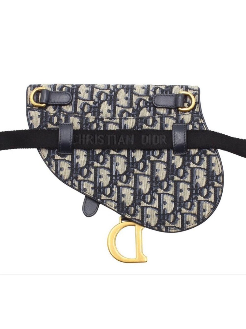 ★SOLD★ Dior Oblique Saddle Waist Pouch - Picture 2 of 9